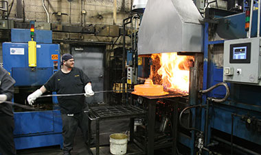 Steel tempering process